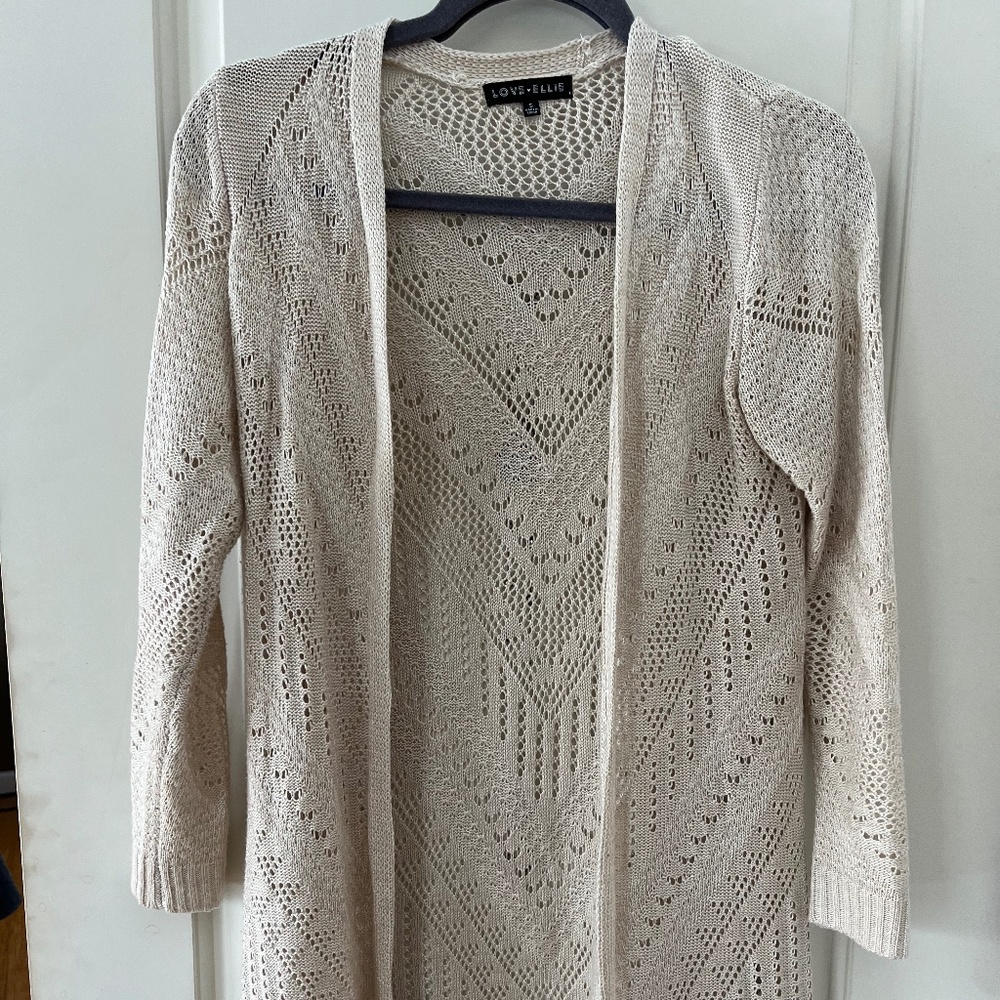 Love Ellie Cardigan Duster Sweater